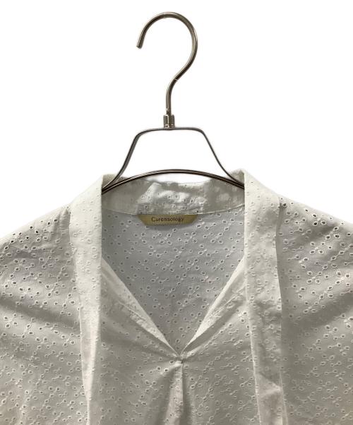 Curensology（カレンソロジー）Curensology (カレンソロジー) ブラウス ホワイト サイズ:Fの古着・服飾アイテム