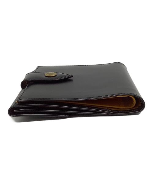 ETTINGER（エッティンガー）ETTINGER (エッティンガー) 2つ折り財布 ブラックの古着・服飾アイテム