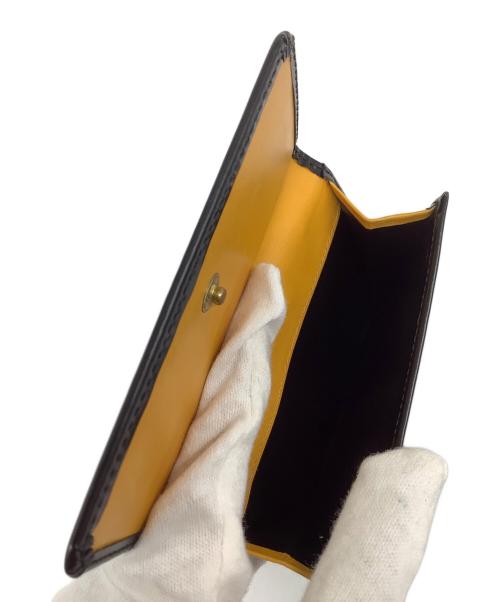 ETTINGER（エッティンガー）ETTINGER (エッティンガー) 2つ折り財布 ブラックの古着・服飾アイテム