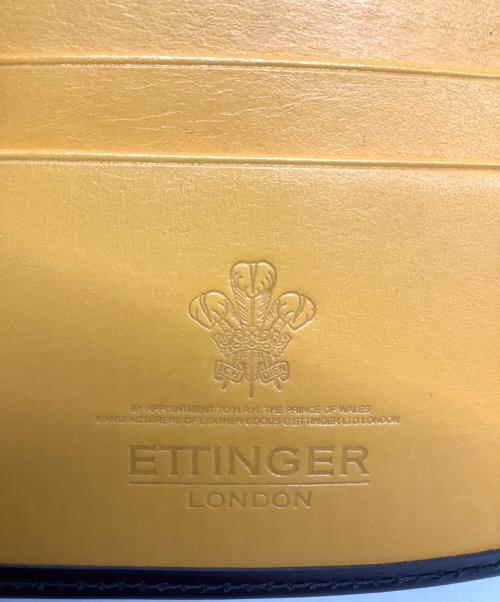 ETTINGER（エッティンガー）ETTINGER (エッティンガー) 2つ折り財布 ブラックの古着・服飾アイテム