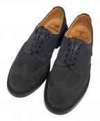 Tricker'sトリッカーズ）の古着「ウィングチップドレスシューズ」｜ブラック