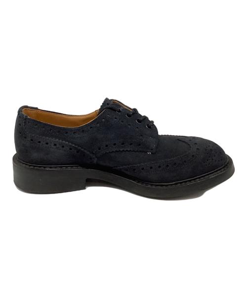 Tricker's（トリッカーズ）Tricker's (トリッカーズ) ウィングチップドレスシューズ ブラック サイズ:31/2の古着・服飾アイテム