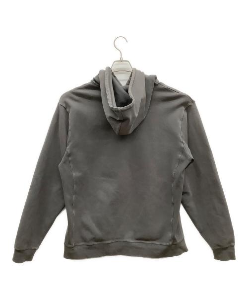 KITH（キス）KITH (キス) スモールロゴフーディースウェットパーカー グレー サイズ:Lの古着・服飾アイテム