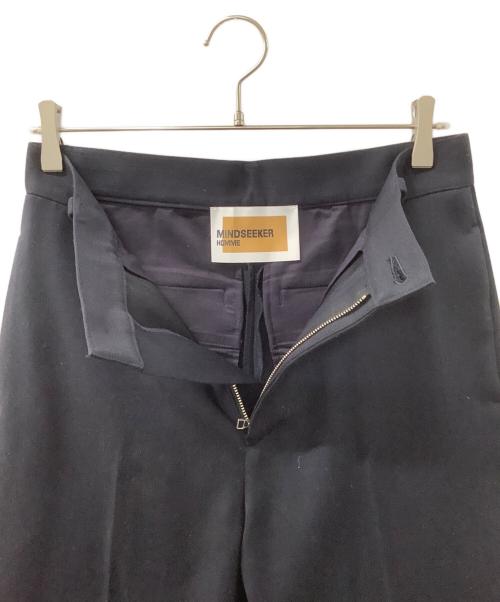 MINDSEEKER（マインドシーカー）MINDSEEKER (マインドシーカー) テーパードフィットドレスパンツ ネイビー サイズ:44の古着・服飾アイテム