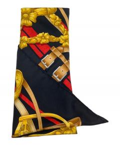 中古・古着通販】HERMES (エルメス) シルクスカーフ バーガンディー