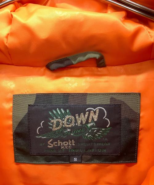 Schott（ショット）Schott (ショット) 2TONE SNORKEL DOWN PARKA CAMO カーキ サイズ:Sの古着・服飾アイテム