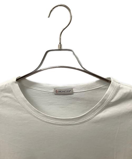 MONCLER（モンクレール）MONCLER (モンクレール) MAGLIA T-SHIRT ホワイト サイズ:XXLの古着・服飾アイテム