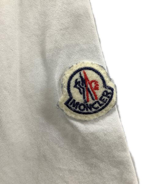 MONCLER（モンクレール）MONCLER (モンクレール) MAGLIA T-SHIRT ホワイト サイズ:XXLの古着・服飾アイテム