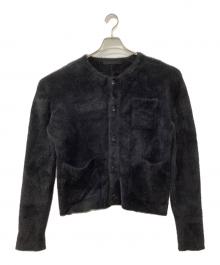 TARO HORIUCHI（タロウホリウチ）の古着「Mole Jacket Cardigan」｜ブラック