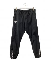 Aape BY A BATHING APE（エーエイプ バイ アベイシングエイプ）の古着「Brand Logo Jogger Pants」｜ブラック
