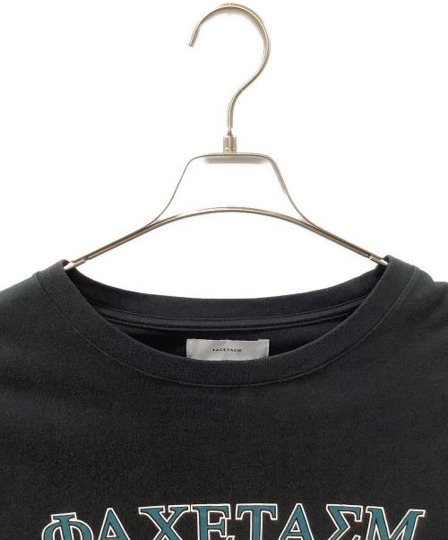 FACETASM（ファセッタズム）FACETASM (ファセッタズム) 7BARS BIG TEE ブラック サイズ:1の古着・服飾アイテム