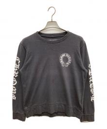 CHROME HEARTS（クロムハーツ）の古着「Tバーロゴロングスリーブカットソー」｜グレー