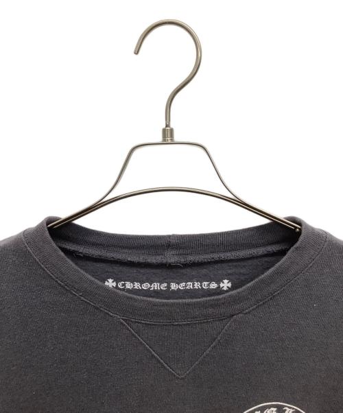 CHROME HEARTS（クロムハーツ）CHROME HEARTS (クロムハーツ) Tバーロゴロングスリーブカットソー グレー サイズ:Mの古着・服飾アイテム