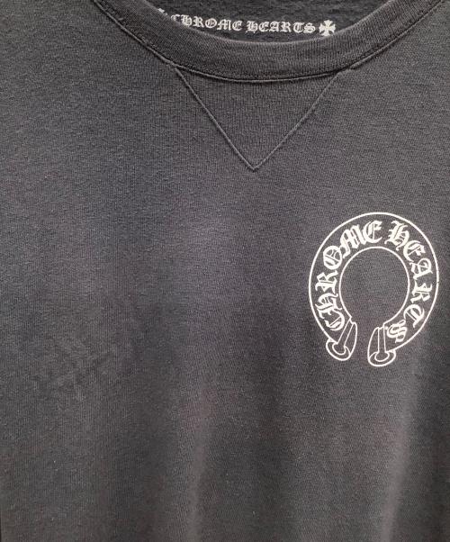 CHROME HEARTS（クロムハーツ）CHROME HEARTS (クロムハーツ) Tバーロゴロングスリーブカットソー グレー サイズ:Mの古着・服飾アイテム