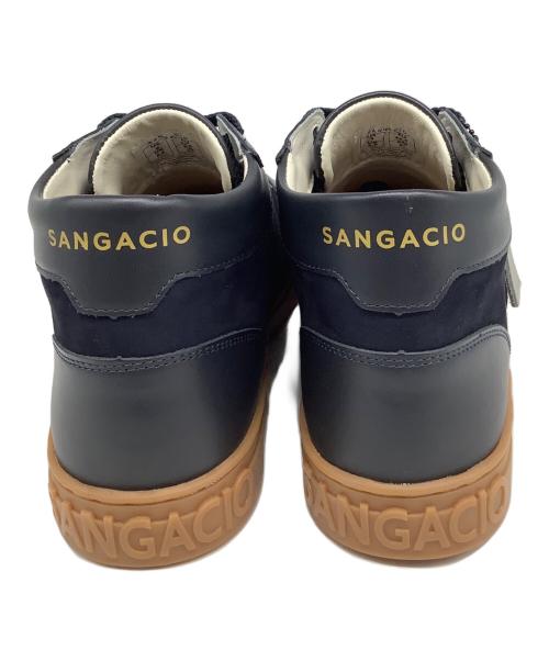 Sangacio（サンガッチョ）Sangacio (サンガッチョ) スニーカー ネイビー サイズ:US9の古着・服飾アイテム