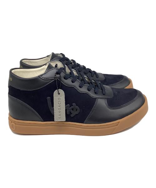 Sangacio（サンガッチョ）Sangacio (サンガッチョ) スニーカー ネイビー サイズ:US9の古着・服飾アイテム