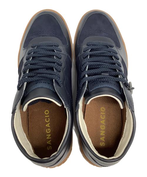 Sangacio（サンガッチョ）Sangacio (サンガッチョ) スニーカー ネイビー サイズ:US9の古着・服飾アイテム