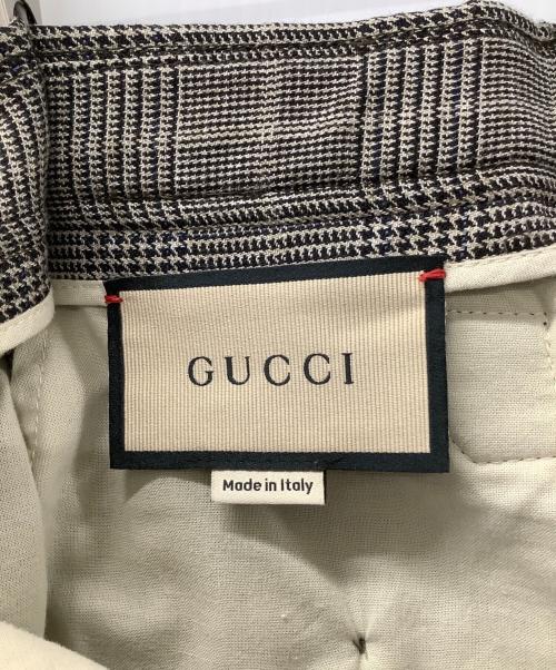 GUCCI（グッチ）GUCCI (グッチ) パンツ グレー サイズ:48の古着・服飾アイテム