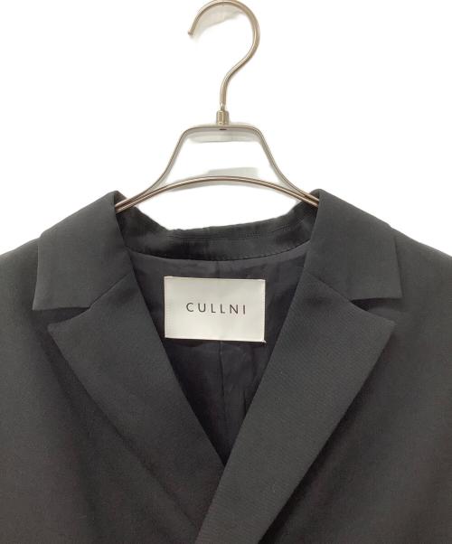 CULLNI（クルニ）CULLNI (クルニ) Sleeveless Tie Locken Jacket ブラック サイズ:2の古着・服飾アイテム