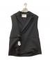 CULLNI（クルニ）の古着「Sleeveless Tie Locken Jacket」｜ブラック