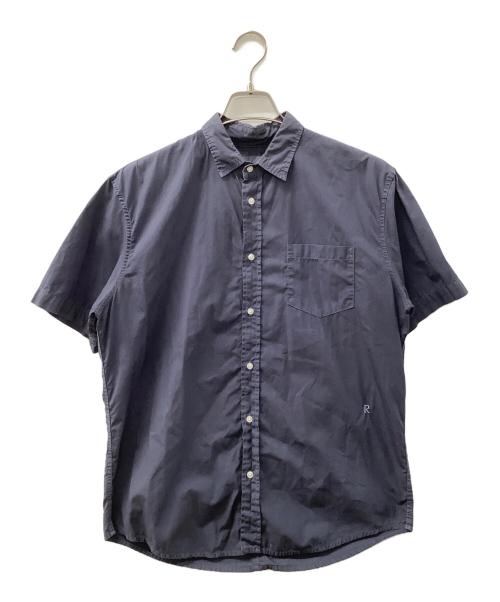 Frank&Eileen（フランクアンドアイリーン）Frank&Eileen (フランクアンドアイリーン) Ron Herman (ロンハーマン) 半袖シャツ ネイビー サイズ:Sの古着・服飾アイテム