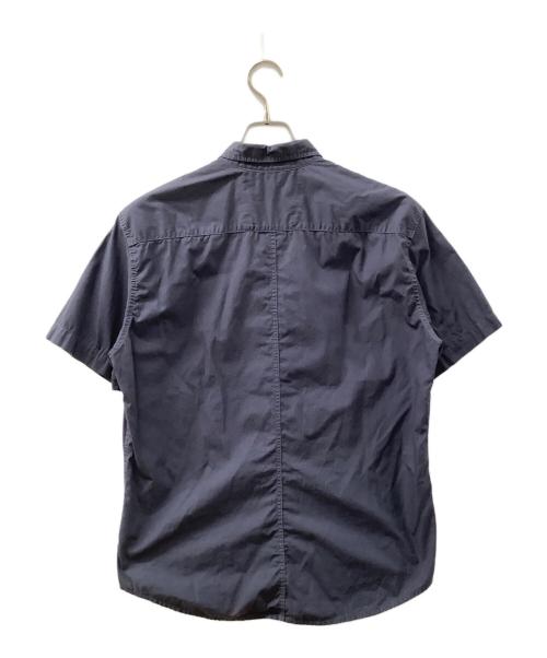 Frank&Eileen（フランクアンドアイリーン）Frank&Eileen (フランクアンドアイリーン) Ron Herman (ロンハーマン) 半袖シャツ ネイビー サイズ:Sの古着・服飾アイテム