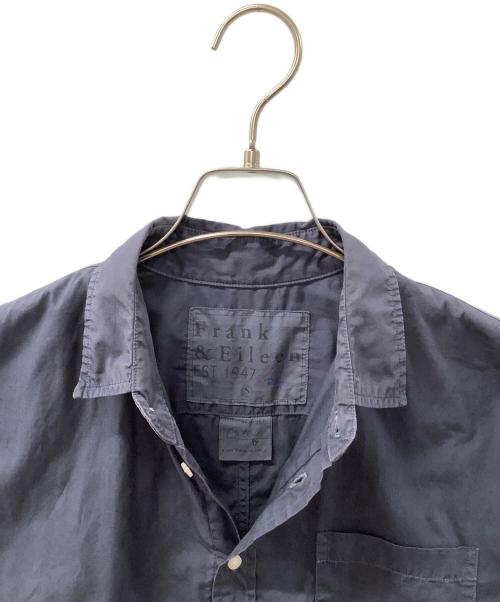 Frank&Eileen（フランクアンドアイリーン）Frank&Eileen (フランクアンドアイリーン) Ron Herman (ロンハーマン) 半袖シャツ ネイビー サイズ:Sの古着・服飾アイテム