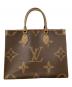 LOUIS VUITTON（ルイ ヴィトン）の古着「オンザゴーMM」｜ブラウン