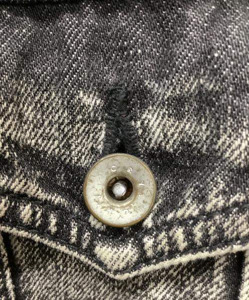 MADE IN HEAVEN（メイド イン ヘブン）MADE IN HEAVEN (メイド イン ヘブン) リメイクデニムジャケット グレー サイズ:2の古着・服飾アイテム