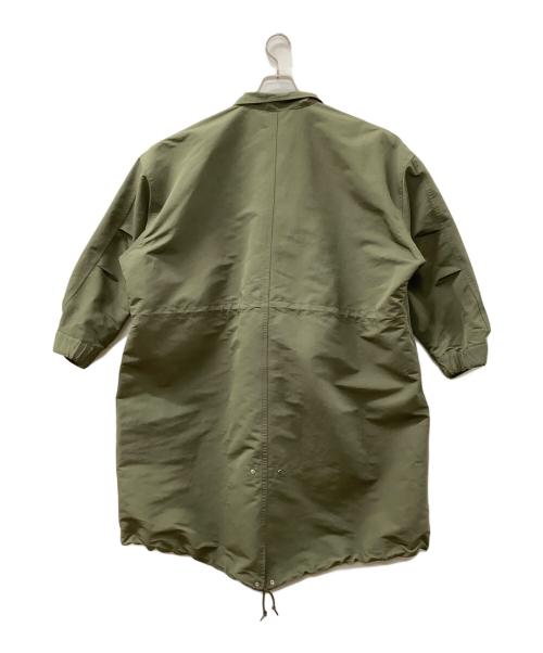 BEAUTY&YOUTH（ビューティーアンドユース）BEAUTY&YOUTH (ビューティーアンドユース) ポリエステルOX モッズコート グリーン サイズ:Sの古着・服飾アイテム