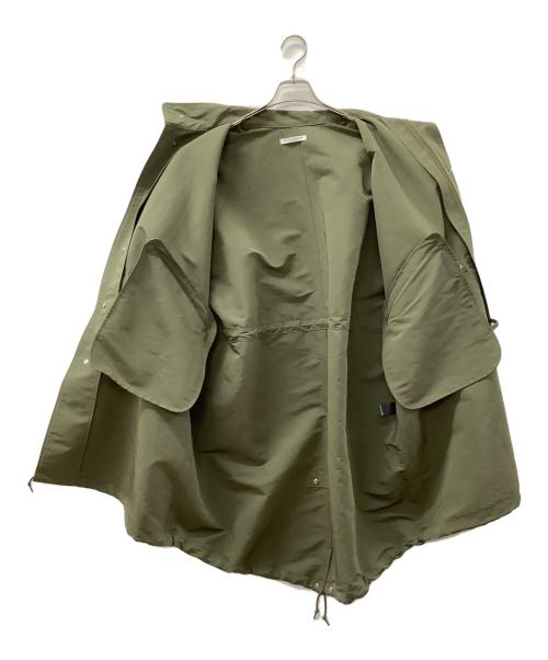 BEAUTY&YOUTH（ビューティーアンドユース）BEAUTY&YOUTH (ビューティーアンドユース) ポリエステルOX モッズコート グリーン サイズ:Sの古着・服飾アイテム