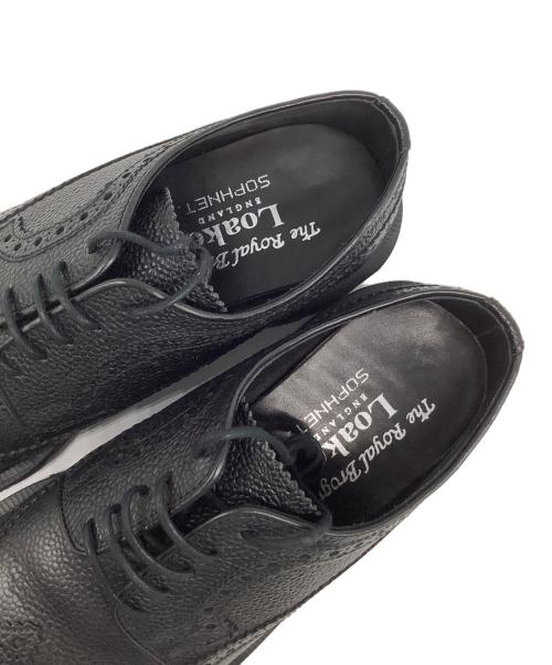 LOAKE（ローク）LOAKE (ローク) SOPHNET. (ソフネット) ウィングチップシューズ ブラック サイズ:7の古着・服飾アイテム