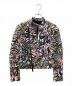 DSQUARED2ディースクエアード）の古着「ライダースジャケット」｜マルチカラー