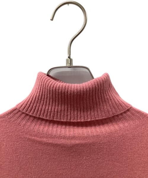 ERMANNO（エルマンノ）ERMANNO (エルマンノ) タートルネックニット ピンク サイズ:40の古着・服飾アイテム