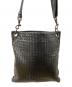 BOTTEGA VENETA (ボッテガベネタ) イントレチャート ショルダーバッグ ブラック：40000円