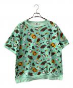 A BATHING APE×KAWSア ベイシング エイプ×カウズ）の古着「半袖カットソー」｜スカイブルー