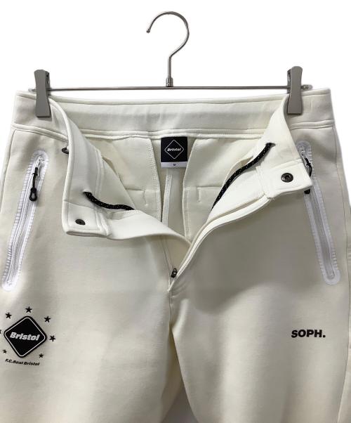 F.C.Real Bristol（エフシーレアルブリストル）F.C.Real Bristol (エフシーレアルブリストル) TECH SWEAT TRAINING PANTS ホワイト サイズ:Mの古着・服飾アイテム