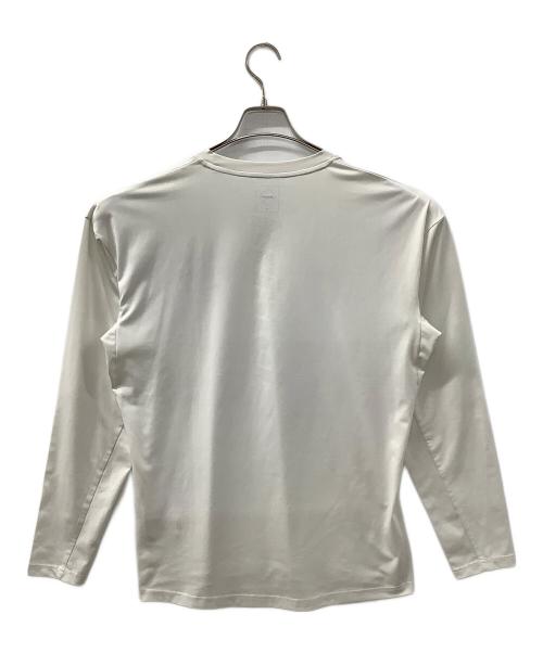 F.C.Real Bristol（エフシーレアルブリストル）F.C.Real Bristol (エフシーレアルブリストル) AUTHENTIC TEAM TOUR L/S TOP ホワイト サイズ:Mの古着・服飾アイテム
