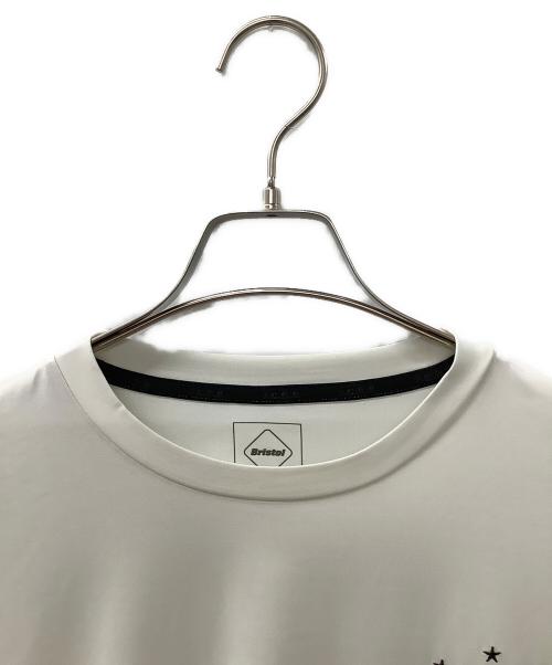 F.C.Real Bristol（エフシーレアルブリストル）F.C.Real Bristol (エフシーレアルブリストル) AUTHENTIC TEAM TOUR L/S TOP ホワイト サイズ:Mの古着・服飾アイテム