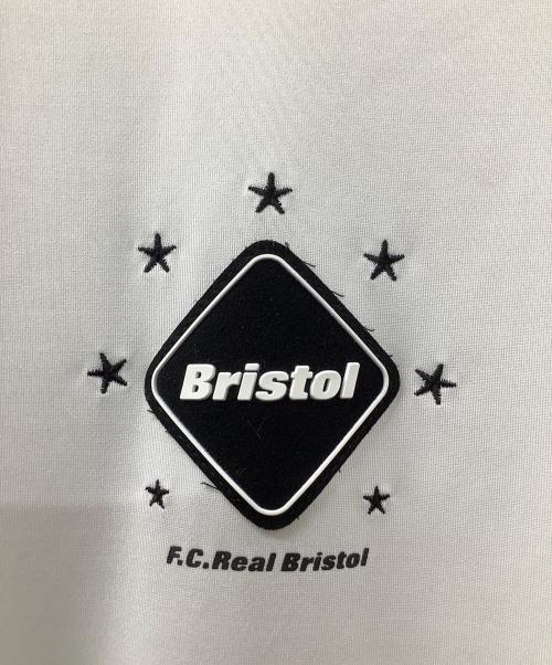 F.C.Real Bristol（エフシーレアルブリストル）F.C.Real Bristol (エフシーレアルブリストル) AUTHENTIC TEAM TOUR L/S TOP ホワイト サイズ:Mの古着・服飾アイテム