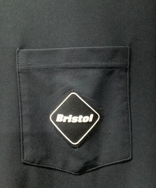F.C.Real Bristol（エフシーレアルブリストル）F.C.Real Bristol (エフシーレアルブリストル) AUTHENTIC TEAM L/S POCKET TOP ブラック サイズ:Mの古着・服飾アイテム