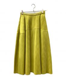 LE CIEL BLEU（ルシェルブルー）の古着「ロングスカート」｜イエロー