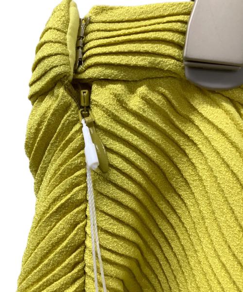 LE CIEL BLEU（ルシェルブルー）LE CIEL BLEU (ルシェルブルー) ロングスカート イエロー サイズ:38の古着・服飾アイテム