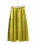 LE CIEL BLEU（ルシェルブルー）の古着「ロングスカート」｜イエロー
