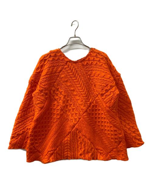 77circa（ナナナナサーカ）77circa (ナナナナサーカ) ニット オレンジ サイズ:Fの古着・服飾アイテム
