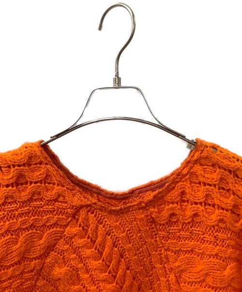 77circa（ナナナナサーカ）77circa (ナナナナサーカ) ニット オレンジ サイズ:Fの古着・服飾アイテム