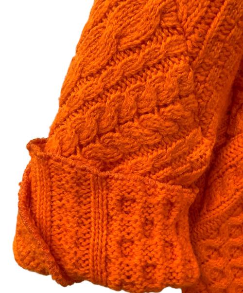 77circa（ナナナナサーカ）77circa (ナナナナサーカ) ニット オレンジ サイズ:Fの古着・服飾アイテム