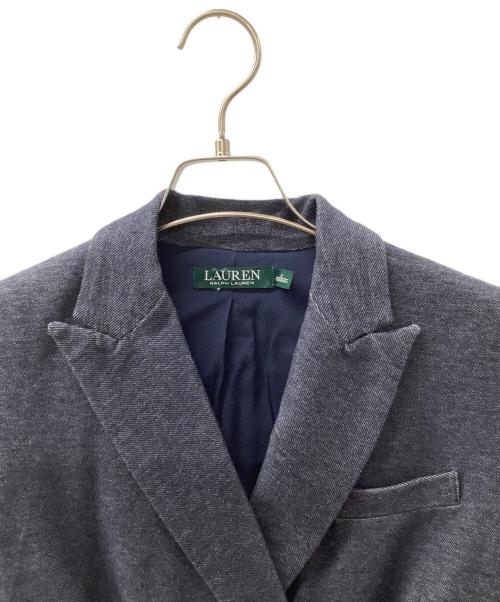 LAUREN RALPH LAUREN（ローレンラルフローレン）LAUREN RALPH LAUREN (ローレンラルフローレン) テーラードジャケット インディゴの古着・服飾アイテム