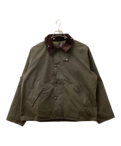 Barbour（バブアー）Barbour (バブアー) TRANSPORT オリーブ×ブラウン サイズ:38の古着・服飾アイテム