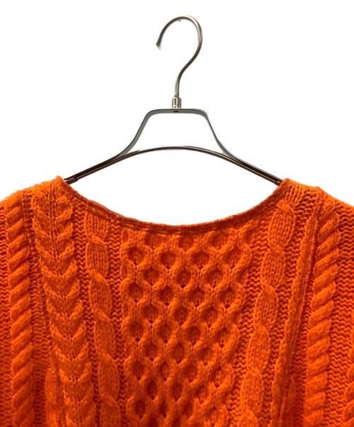 77circa（ナナナナサーカ）77circa (ナナナナサーカ) ニット オレンジ サイズ:Fの古着・服飾アイテム